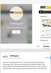 VPN Magazin auf Google+